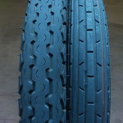 カブタイヤ　ダンロップD107前後　17インチ　使用500km以...