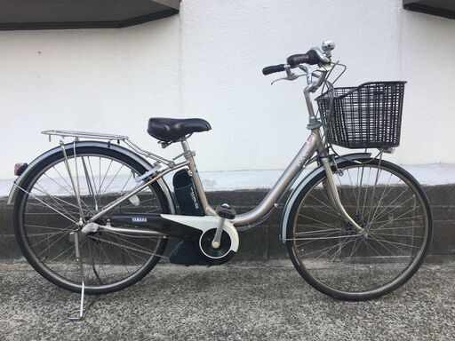 地域限定送料無料　ヤマハ　パス　新基準　4AH　子供乗せ　ゴールド　アシスタ　ビビ　神戸市　電動自転車