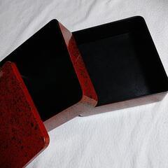 重箱  2段  レトロの画像