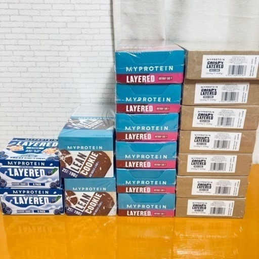 【約130円/本】プロテインバー　192本　まとめ売り　マイプロテイン