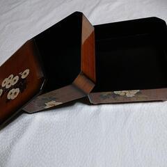 重箱 2段  レトロの画像