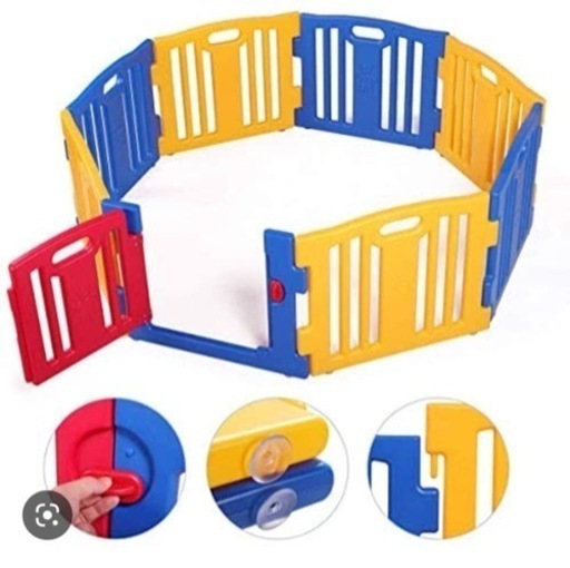 【受け渡し者決定しました】【美品】ベビーサークル　ベビーゲート　