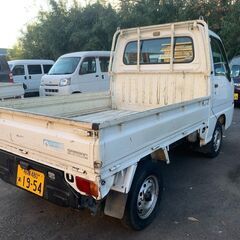 乗って帰れます：総額19万円：車検R5年7月9日まで：平成17年： スバル　サンバートラック：MT：４WD：１2万キロ（タイミングベルト交換済み）：下取り可能の画像