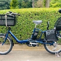 ❻ 4435子供乗せ電動自転車パナソニック3人乗り新品20インチ...