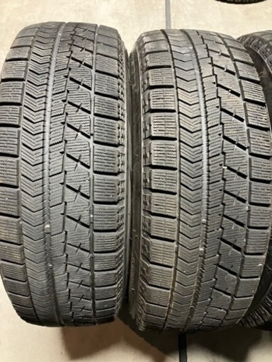 195/65R15 プリウス純正スタッドレスタイヤ付きホイール4本　ランクB