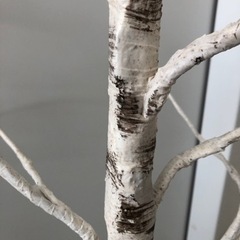 ニトリ　LEDツリー　シラカバウッドの画像