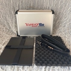 超希少！二度と出てこない(一点物) YahooBBジュラルミンケース！ 大珍しい一点物！超希少！出てこないYahooBBジュラルミンケース！