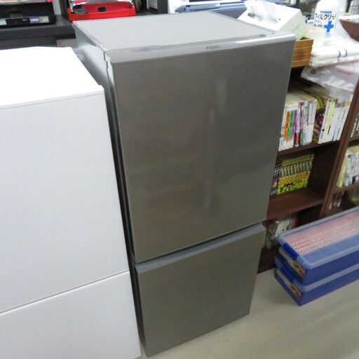 アクア 2018年製 126L 2ドア冷蔵庫 AQR-13H│江別市のリサイクルショップドロップ