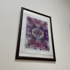 マンダラアート フレーム込み　5点セットの画像