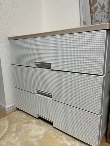 【受渡予定者確定済】ニトリ/衣装ケース/フィッツプラスNT横75cm
