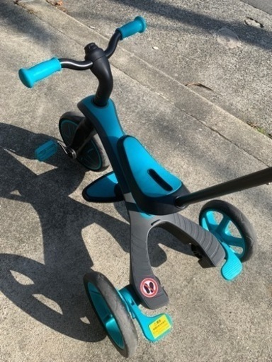 国内正規品 GLOBBER（グロッバー） エクスプローラー トライク 3in1 ティール【三輪車】