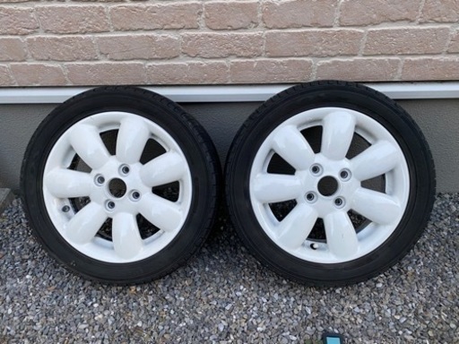 ラパン純正　14インチ　アルミホイール　タイヤ