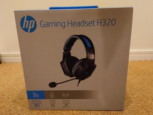 【新品未使用】有線ゲーミングヘッドセット　HP H320