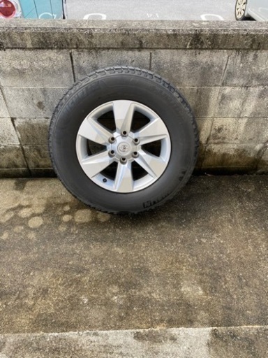 プラド150系純正ホイール4本セット