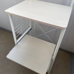 【ニトリ】 3段キッチンラック レンジ収納の画像