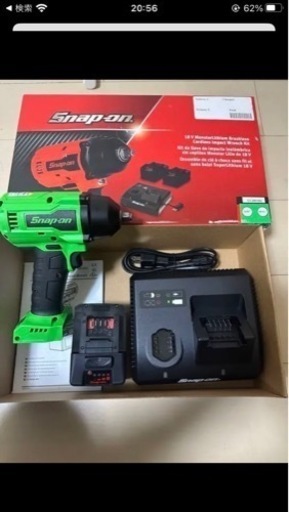 新品Snap-onスナップオン18VコードレスインパクトレンチCTJ9010G