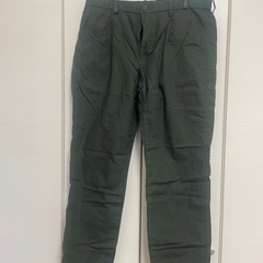 UNIQLO チノパン⁇ グリーン　L
