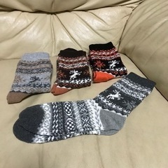 おしゃれなデザイン柄　メンズ靴下　値下げ☆の画像