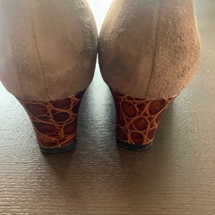 LANCEL ランセル パンプス 24cmの画像