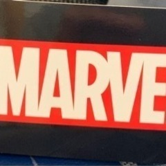 MARVEL　マーベル　ボストンバック　ブルー　文字色紺色の画像