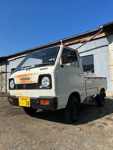 2サイクル実働車検付きスズキキャリィST30 昭和55年 (行灯仮面) 阿波山川のキャリイの中古車｜ジモティー