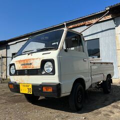 2サイクル　実働車検付き　スズキ　キャリィ　ST30  昭和55年　の画像