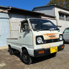 2サイクル　実働車検付き　スズキ　キャリィ　ST30  昭和55年　の画像
