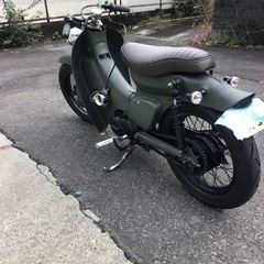 スーパーカブ　カスタム　88ccの画像