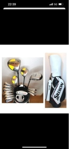 メンズ☆〖NIKE〗ナイキ他 15本 SRIXONバッグ 初心者 ゴルフ セット