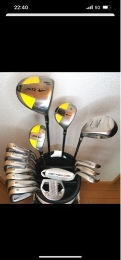 メンズ☆〖NIKE〗ナイキ他 15本 SRIXONバッグ 初心者 ゴルフ セット