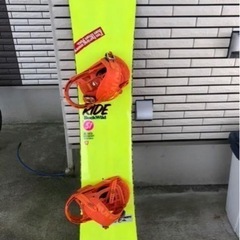 スノーボード　板　バイン