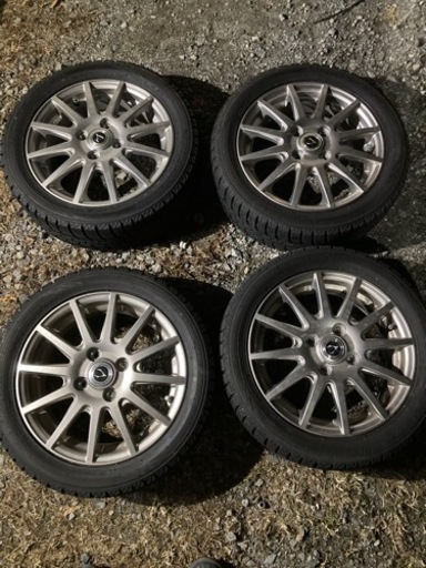 ○165/55r14 スタッドレス4本　バリ溝タイヤ○