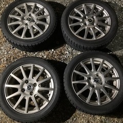 ○165/55r14 スタッドレス4本　バリ溝タイヤ○