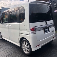 ⭐️ご成約⭐️【動画あり】🎄タントカスタム🎄車検満タン🎄🉐乗って帰れます🎄✨パワスラ/ナビ/TV/ETC/ドラレコの画像