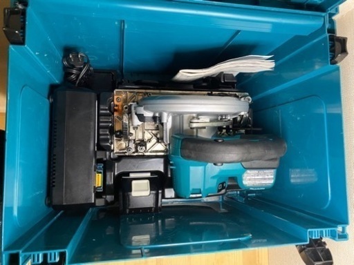 中古 マキタ HS631DGXS 18V 充電式マルノコ　青　セット