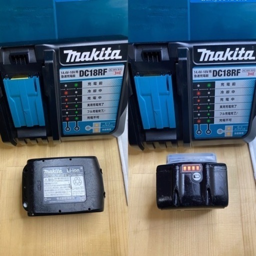 中古 マキタ HS631DGXS 18V 充電式マルノコ　青　セット