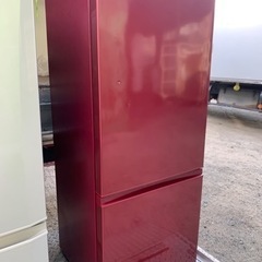 配送可能　AQUA アクア AQR-18F(R) [冷蔵庫 (184L・右開き) 2ドア ルージュ]