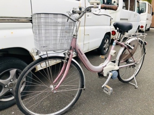バッテリー交換済み　電動アシスト自転車　配送できます