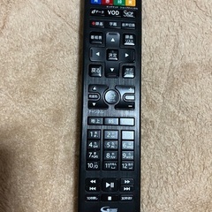 ジェイコム　チューナーのリモコン　R3JC005A00
