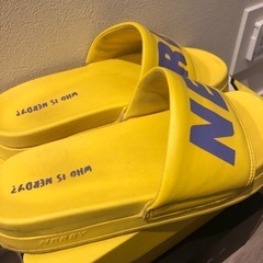 NERDY 厚底スリッパー サンダル 黄色YELLOW