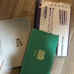 ノート、付箋