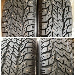 200系/100系ハイエース レジアスエース等に ジオランダーA/T 215/65R16 カップ フルピン 程度良好の画像