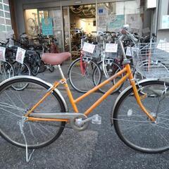 中古自転車２３４１　日本製　２６インチ　ギヤなし　LEDオートラ...