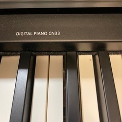 🤷‍♀️KAWAI CN33B 電子ピアノ使用頻度少なく綺麗です😊クレジットカード支払いOK❗️の画像