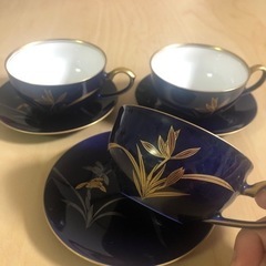 香蘭社 カップ&ソーサー　３客セット