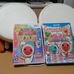 太鼓の達人ソフト②枚 ＆ 太鼓(タタコン)②つ