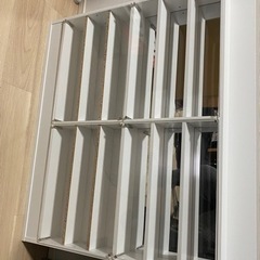 超薄型 壁面ラックダブル アクリル蓋付き