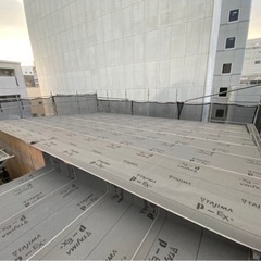 ワンルームマンション新築屋根雨樋工事・大阪府大阪市福島区
