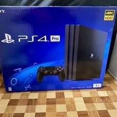 ps4プロ　1TB  値段交渉アリの画像