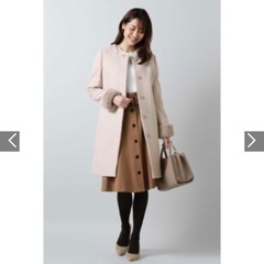 ナチュラルビューティーベーシック ノーカラーコートの画像